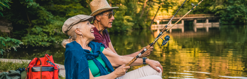 couple fishing in sun_nutrition for cognitive health