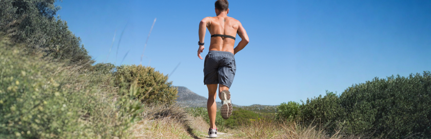 heart rate variability run with chest monitor