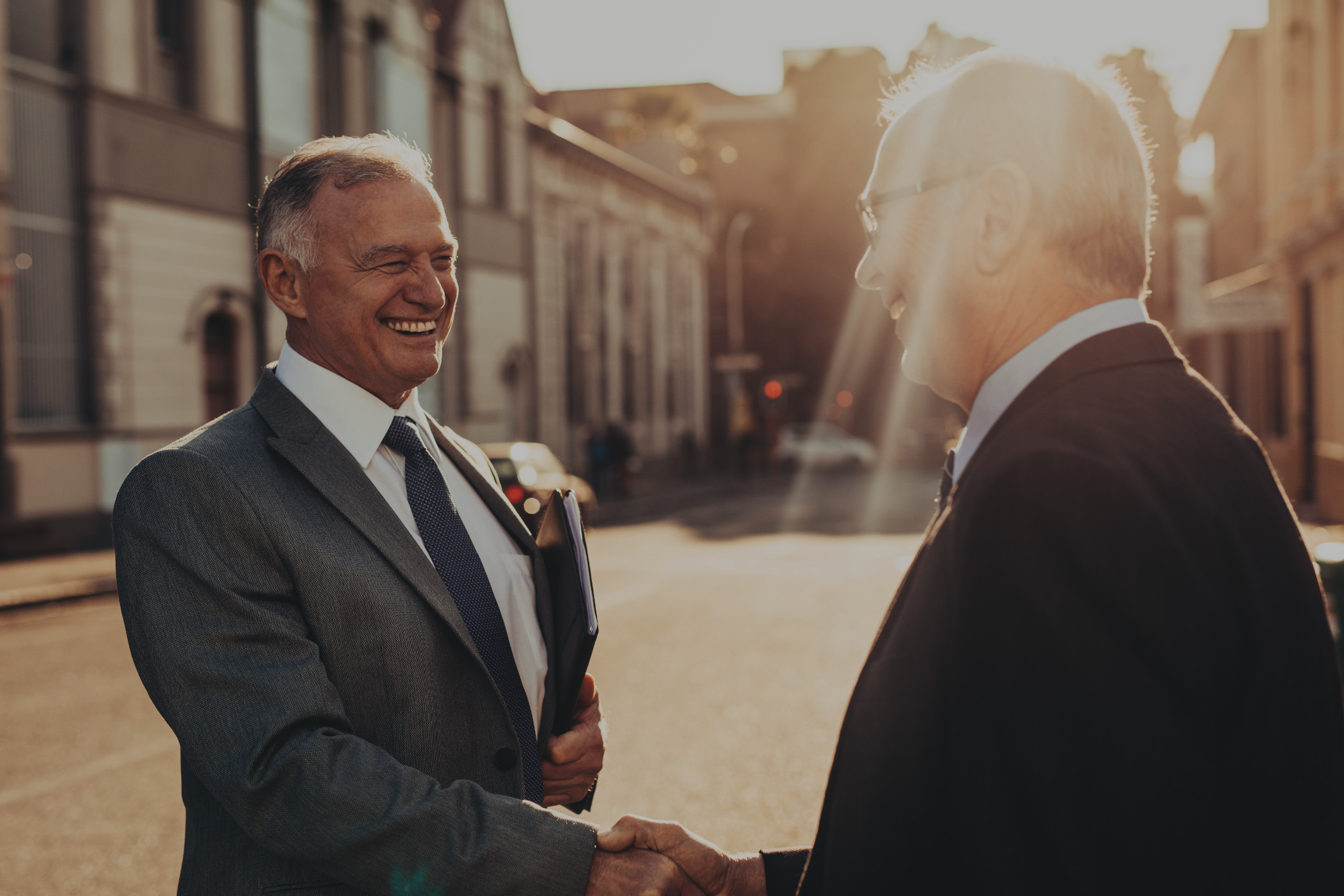 Business Men shaking hands