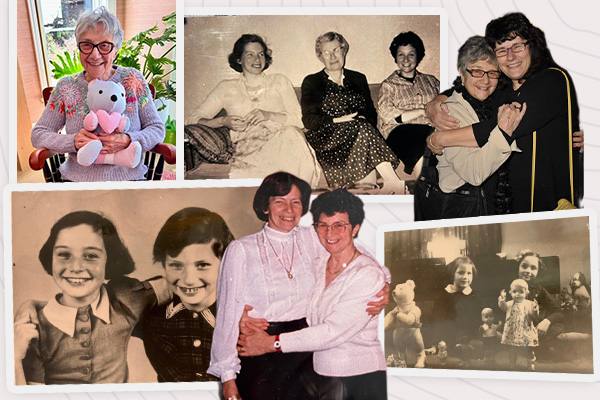 Eve's Choice: A Life Fully Lived, and a Death on Her Own Terms 2 Eve family and friends collage